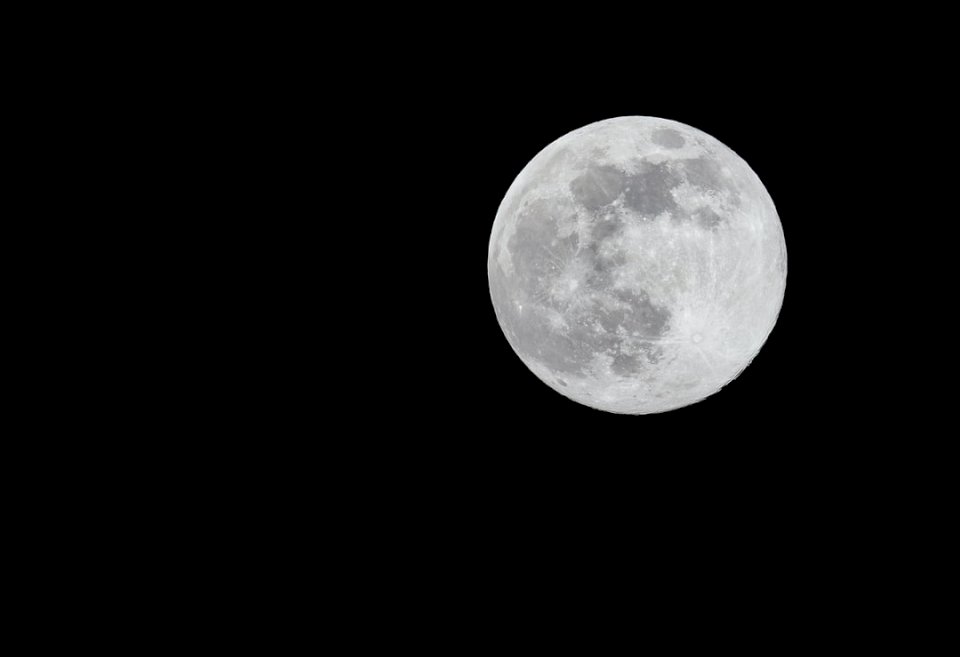 Supermåne med taget vidd Pussel online