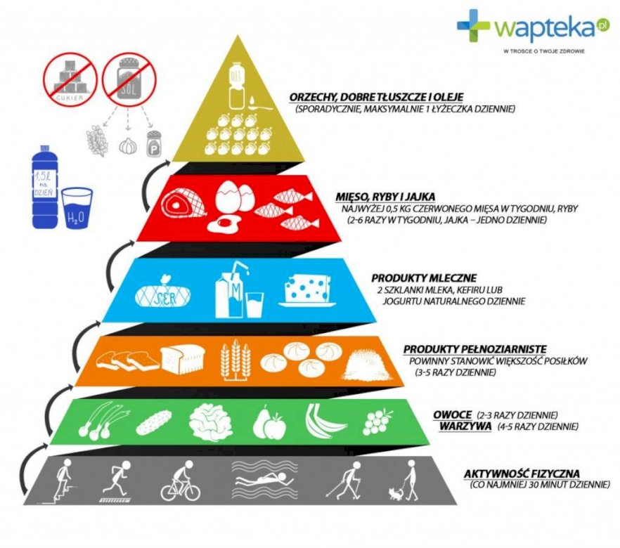 Хранителна пирамида онлайн пъзел