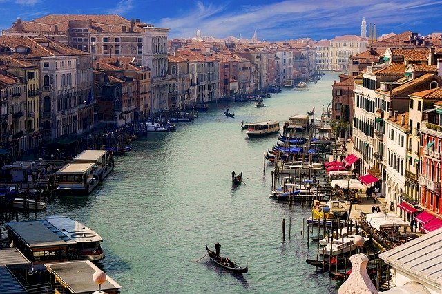 Benátky v Itálii online puzzle