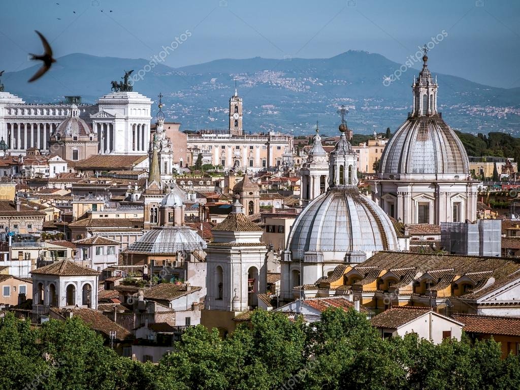 Hauptstadt von Italien, Rom Online-Puzzle