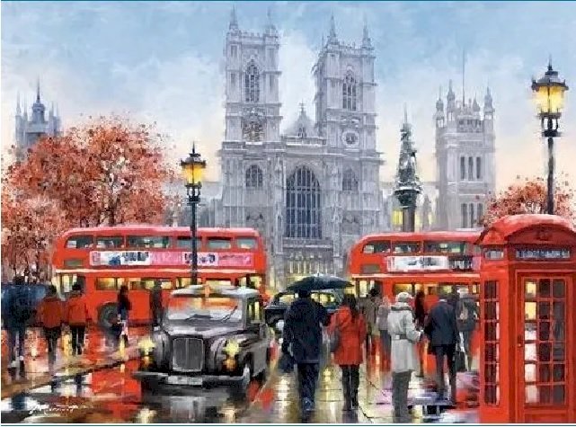 Inghilterra. Londra. puzzle online