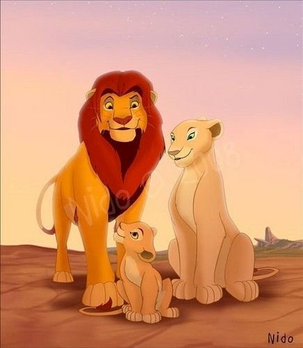 Η οικογένεια Lion King παζλ online