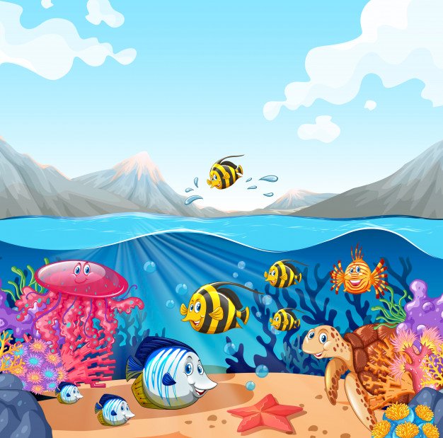 the sea and its inhabitants jigsaw puzzle online