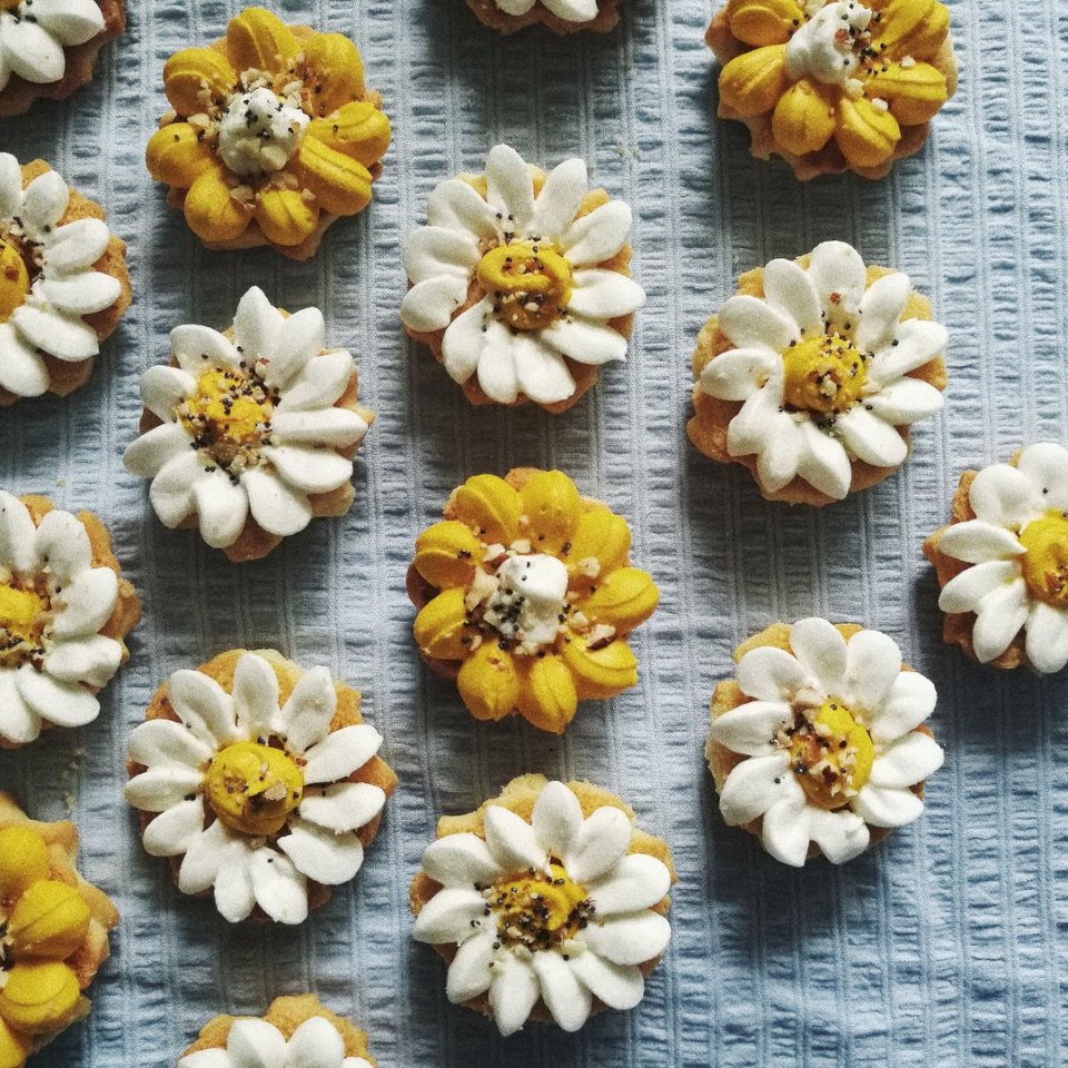 Biscuits aux fleurs puzzle en ligne
