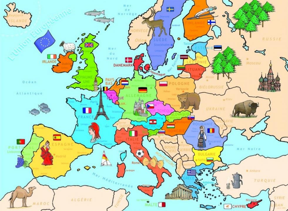 Journée de l'europe puzzle en ligne