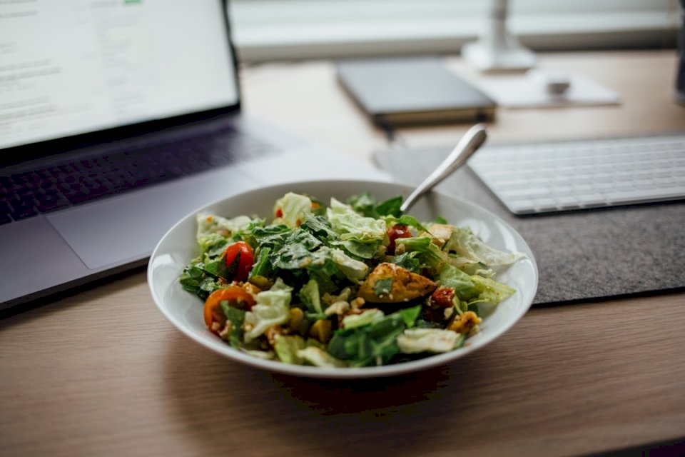 Salade de paléo saine puzzle en ligne