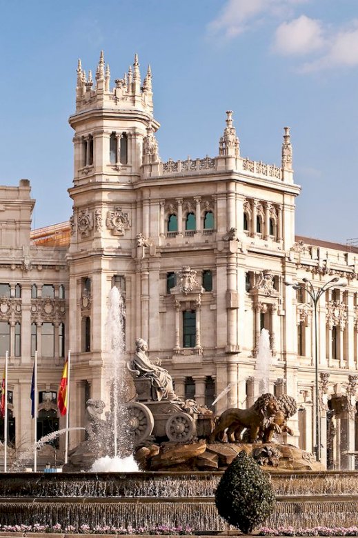 Plaza de la Cibeles, Μαδρίτη, παζλ online