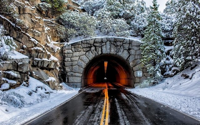 Пътен тунел. онлайн пъзел