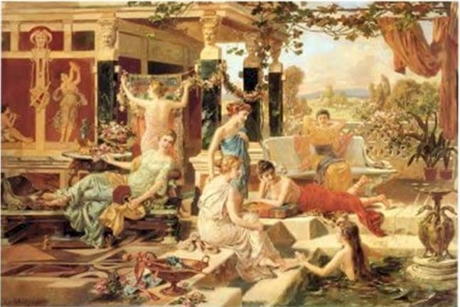 Римски бани пъзел онлайн пъзел