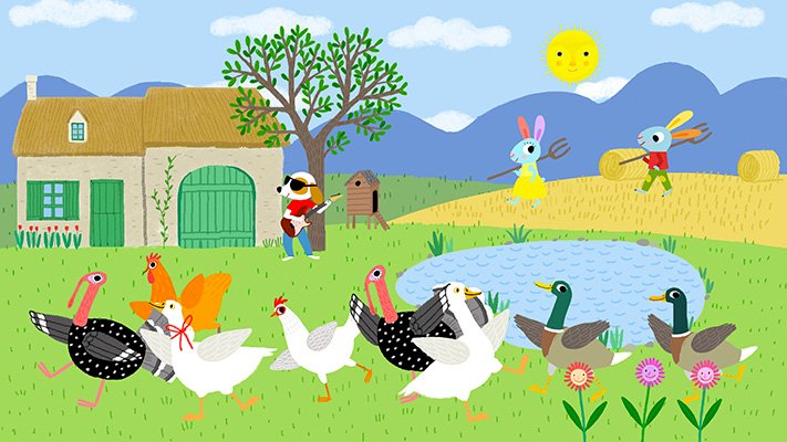 Rock and roll gallinaceo puzzle online