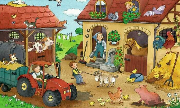De boerderij online puzzel