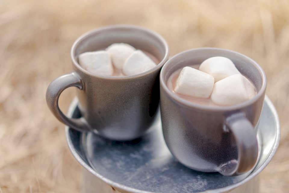 Warme chocolademelk met Marshmellows legpuzzel online