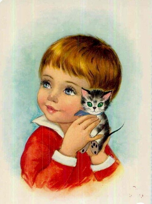roztomilé malé koťátko kirakós online