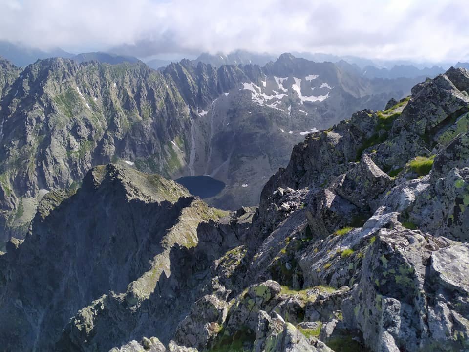 Slowaakse Tatra - uitzicht vanaf Krywanie online puzzel
