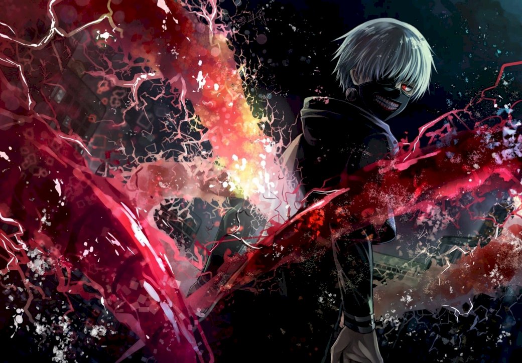 tokio ghoul kaneki ken rompecabezas en línea