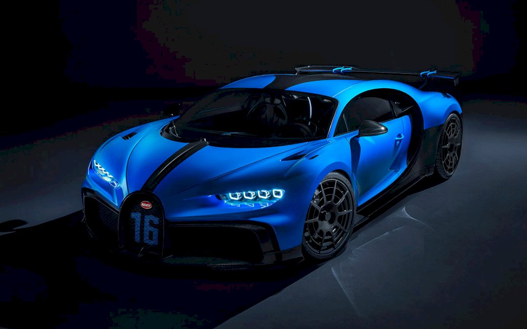 Bugatti Chiron Pur Sport pussel på nätet