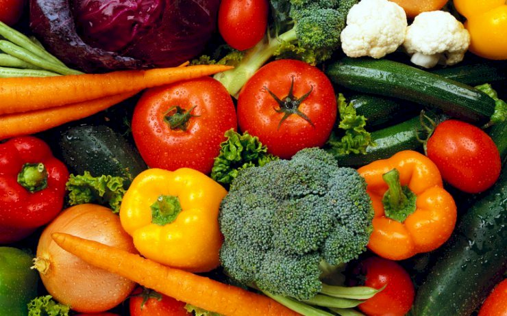 апетитни зеленчуци онлайн пъзел