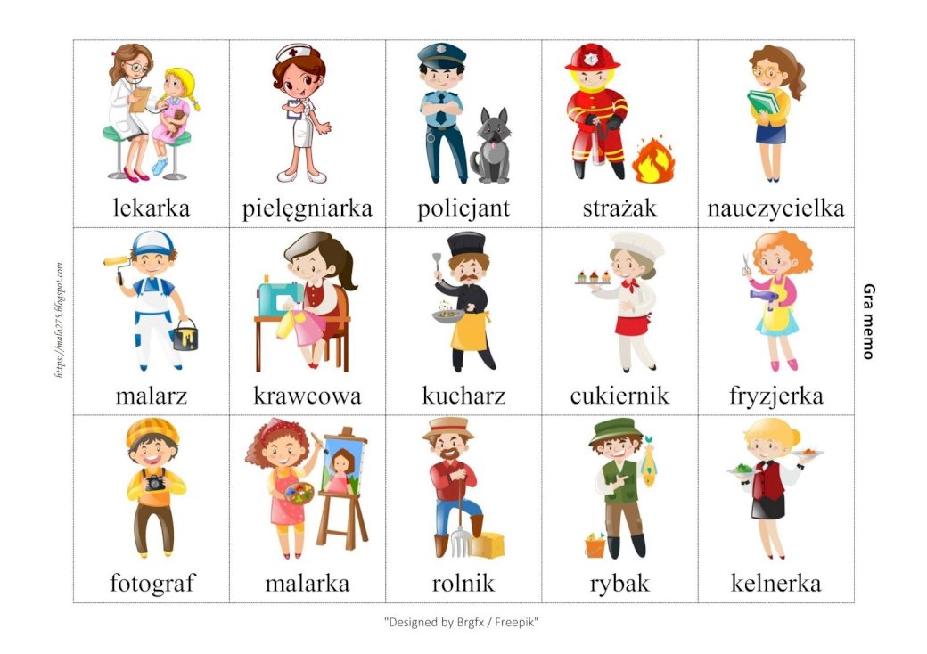 Professions for preschoolers jigsaw puzzle online