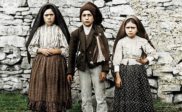 Bambini Fatima: Łucja, Hiacynta, Franciszek puzzle online