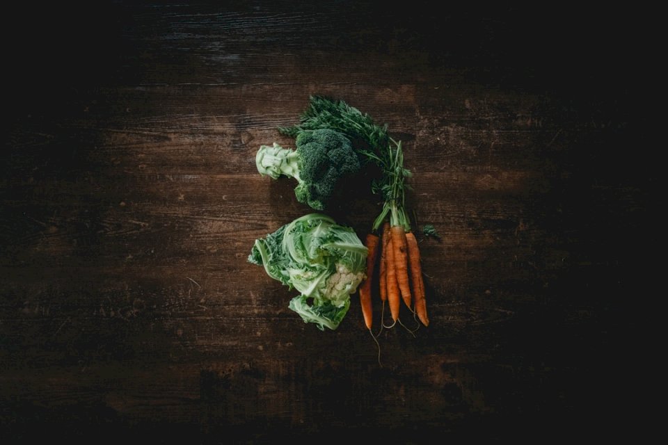 Свіжі овочі пазл онлайн