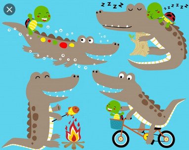 jogo de crocodilo puzzle online