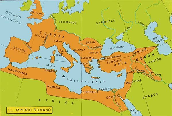Území římské říše skládačky online