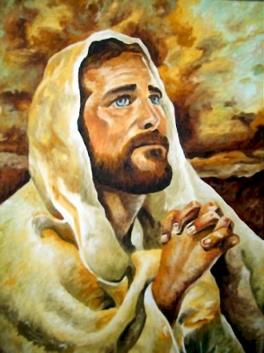 Jesus está orando puzzle online