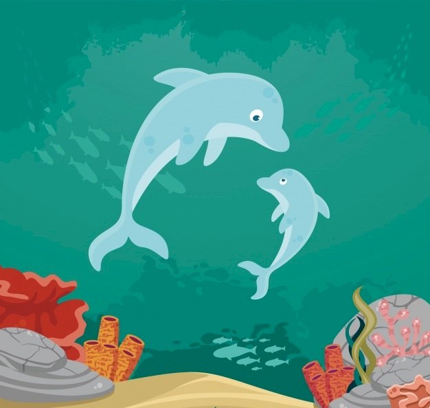 Delfíni online puzzle