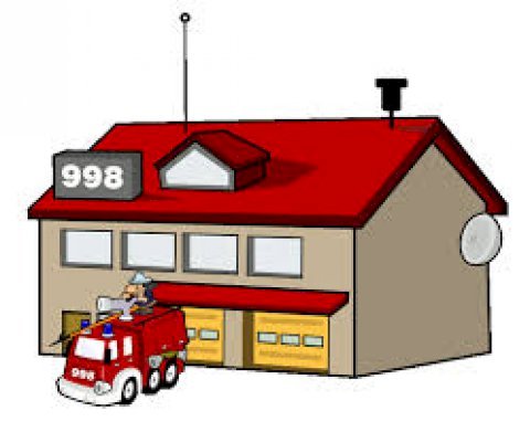 Caserne de pompiers puzzle en ligne