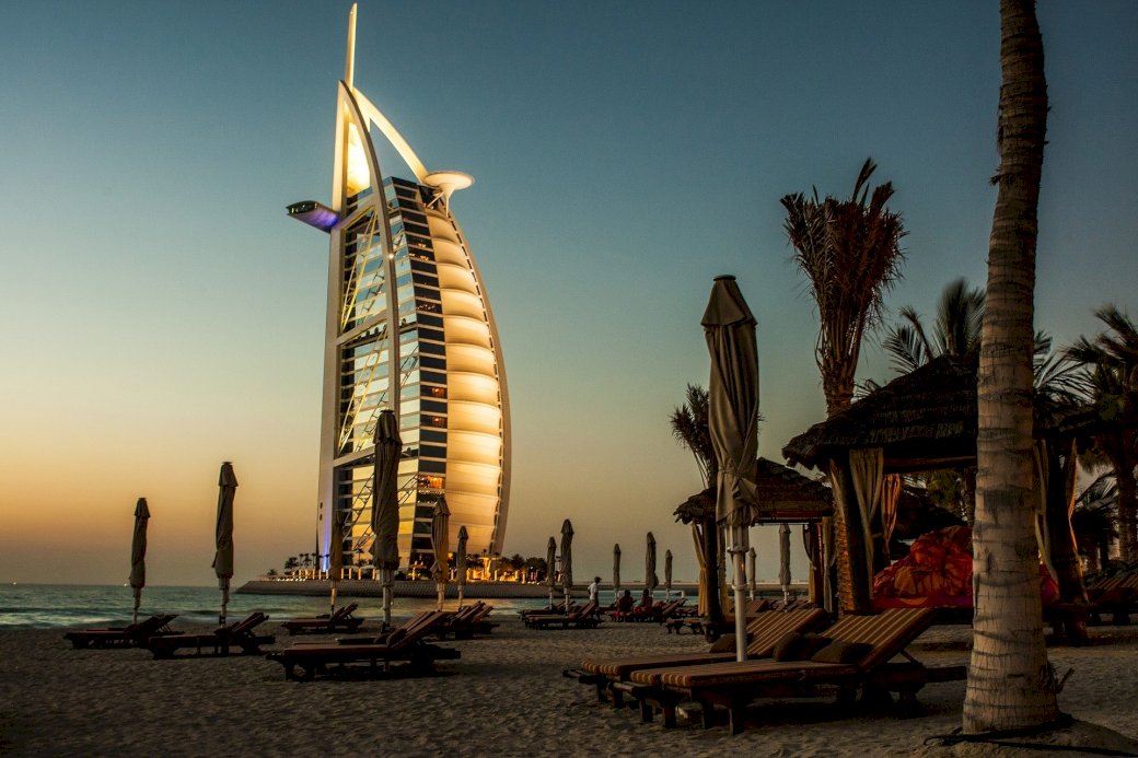 Дубай Бурж Ал Араб онлайн пъзел
