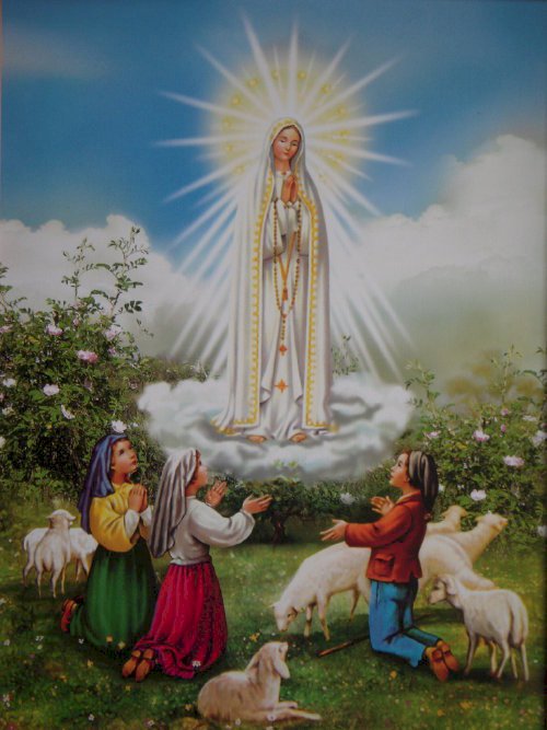 Дева Мария от Фатима онлайн пъзел
