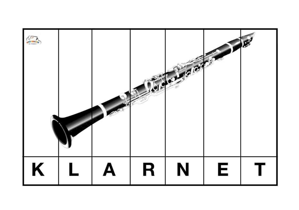 klarinetový nástroj online puzzle