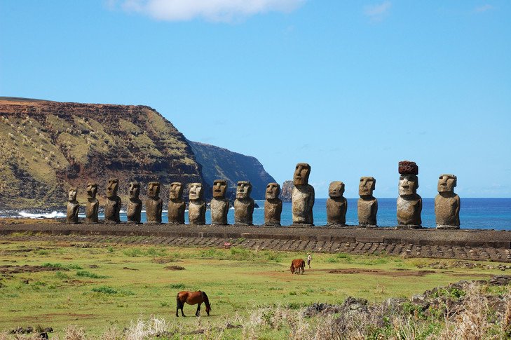 Easter Island landscape jigsaw puzzle online