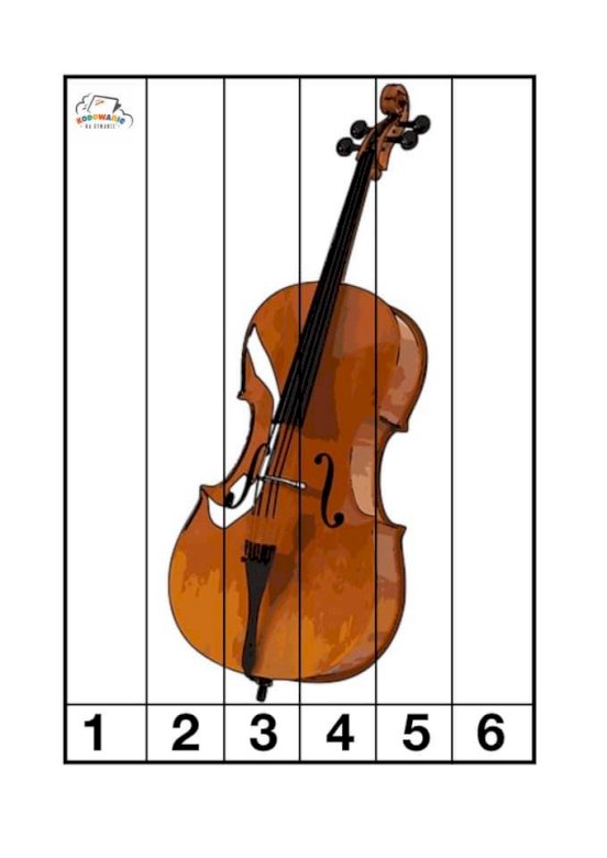 violoncello puzzle online