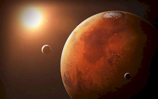 Marte planeta roșie puzzle online