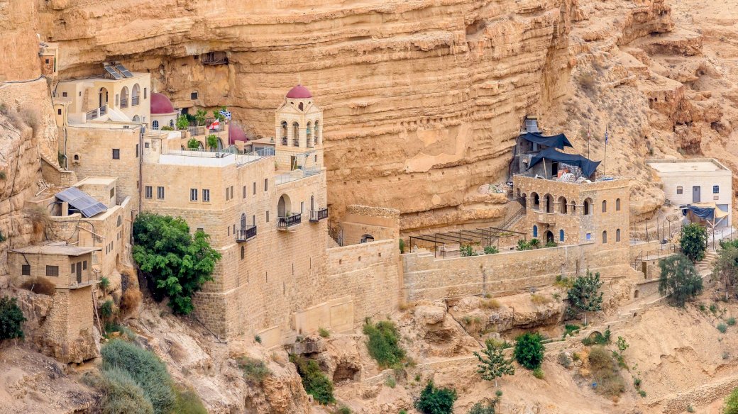 Ισραήλ - ένα μοναστήρι παζλ online