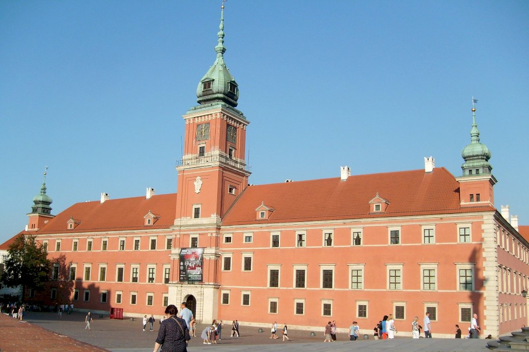 Kungliga slottet Warszawa pussel på nätet