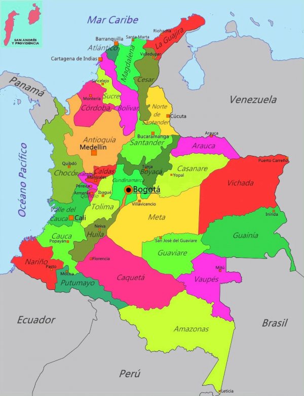 Colombia rompecabezas en línea