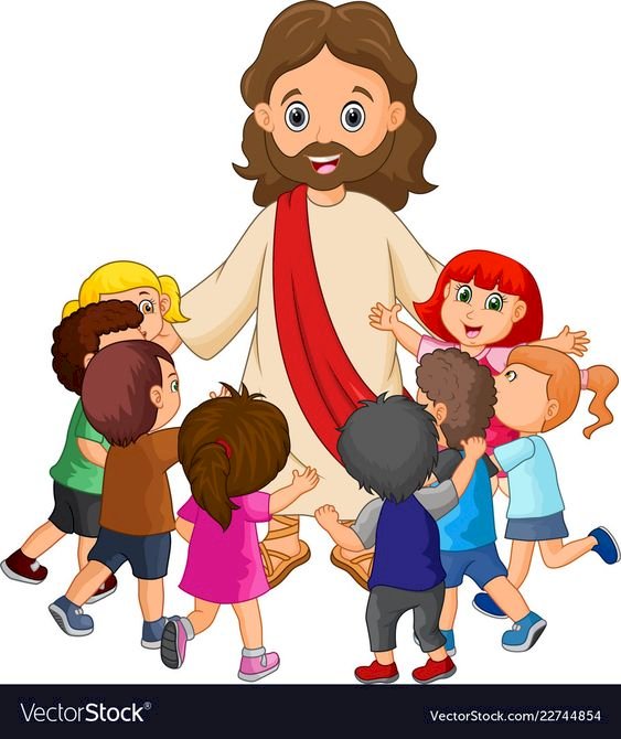 Ο Κύριος Ιησούς αγαπά τα παιδιά παζλ online