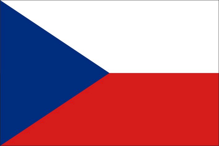 Tjeckiens flagga pussel på nätet