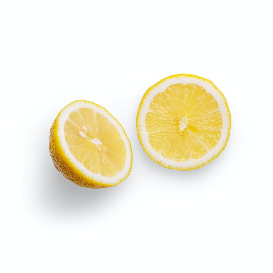 Qualitätsfoto einer halben Zitrone Online-Puzzle