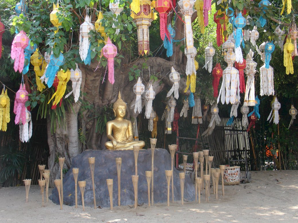 Buddha in Chiang Mai Online-Puzzle