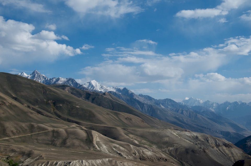 Памирские горы онлайн-пазл