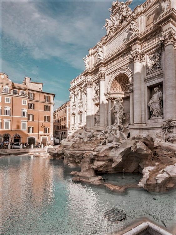 La Fontana di Trevi frente izquierdo legpuzzel online