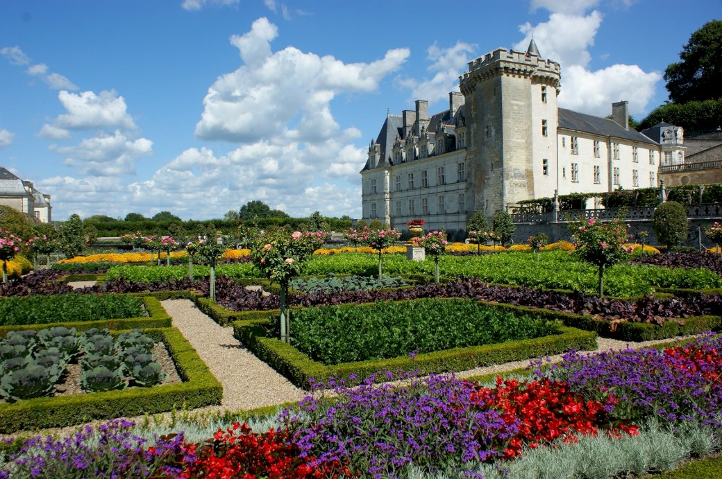 Château de Villandry puzzle en ligne