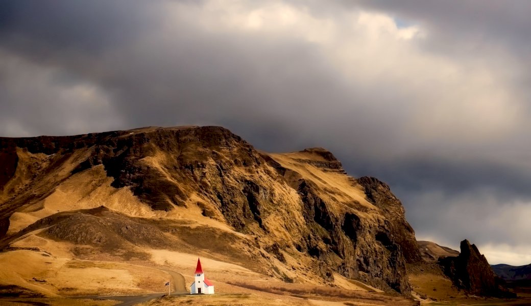 Панорама на Исландия онлайн пъзел