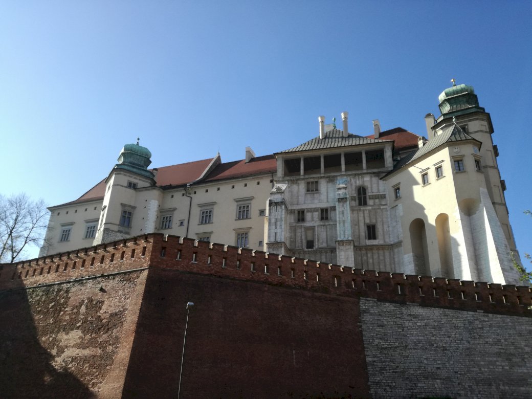 Königliches Schloss Wawel Online-Puzzle