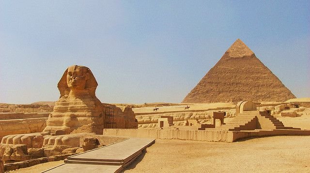Египетская пирамида пазл онлайн