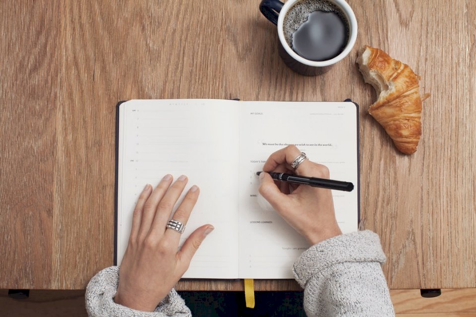 Schrijven in een dagboek online puzzel