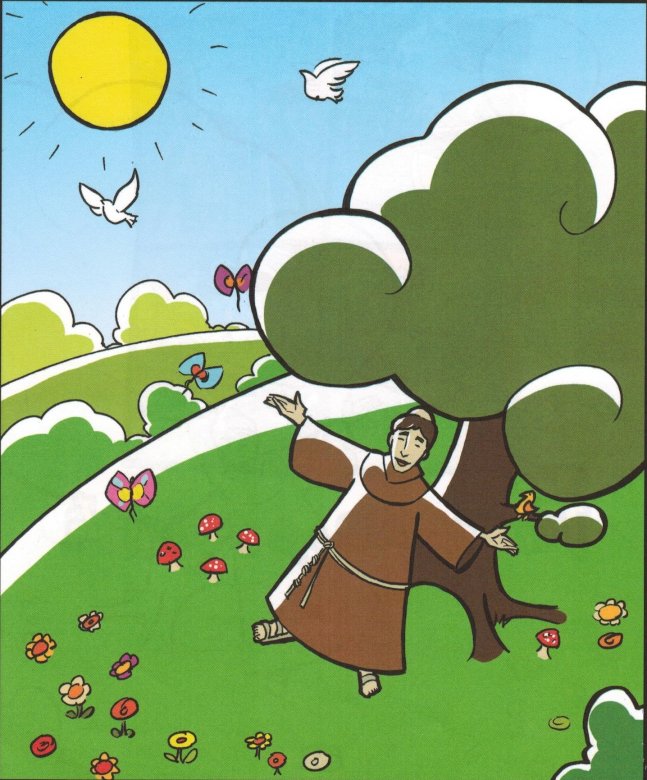 Saint Francis and creation jigsaw puzzle online